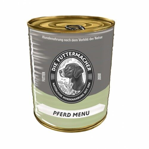 BARF Dosenfutter Pferd Menü